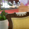 Ghế lồng chim - Gỗ tần bì màu trắng - Hình ảnh 4