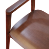 Bộ bàn ăn Arbor - Gỗ cao su màu óc chó - Hình ảnh 6