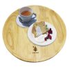 Dĩa gỗ D265 - Gỗ cao su - Hình ảnh 4