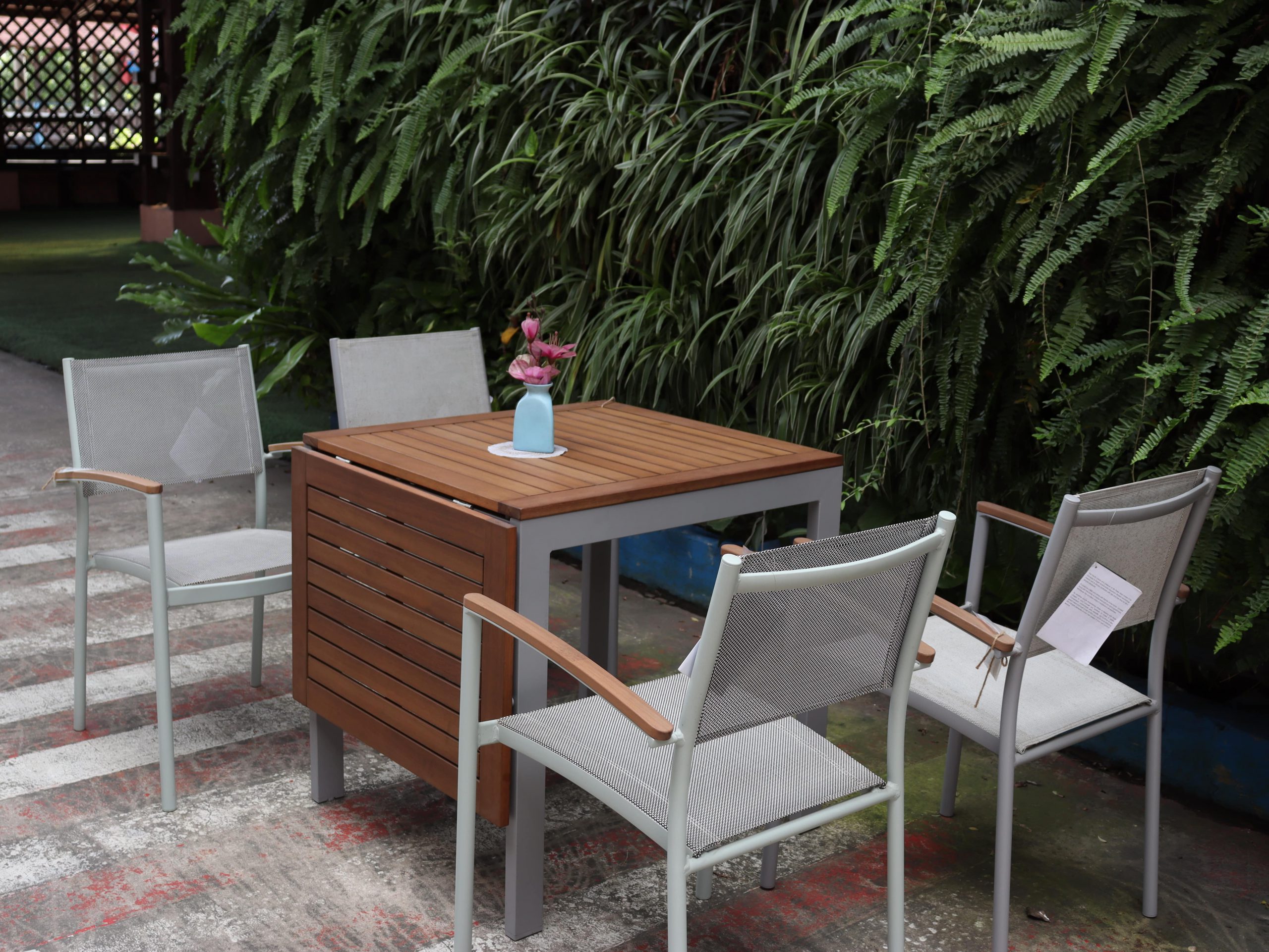 Bộ Ngoài Trời Wasabi 4 Ghế - Hình ảnh 3