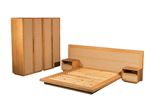 Giường Ngủ Gỗ Sồi Tự Nhiên - Hình ảnh 8