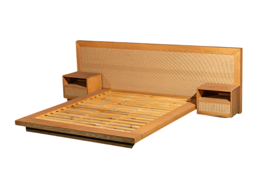 Giường Ngủ Gỗ Sồi Tự Nhiên - Hình ảnh 5