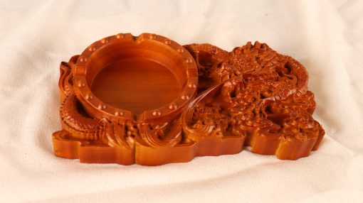 Gạt Tàn Đục (Gỗ Hương Đá) - Hình ảnh 2