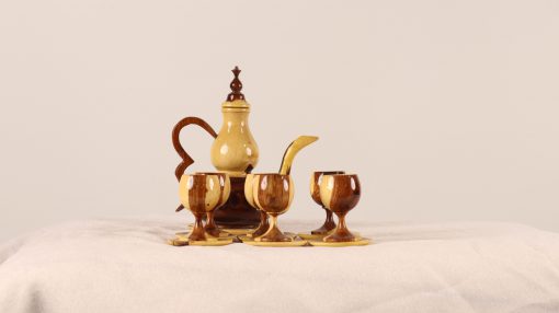 Bộ Ấm Trà gỗ - Hình ảnh 3