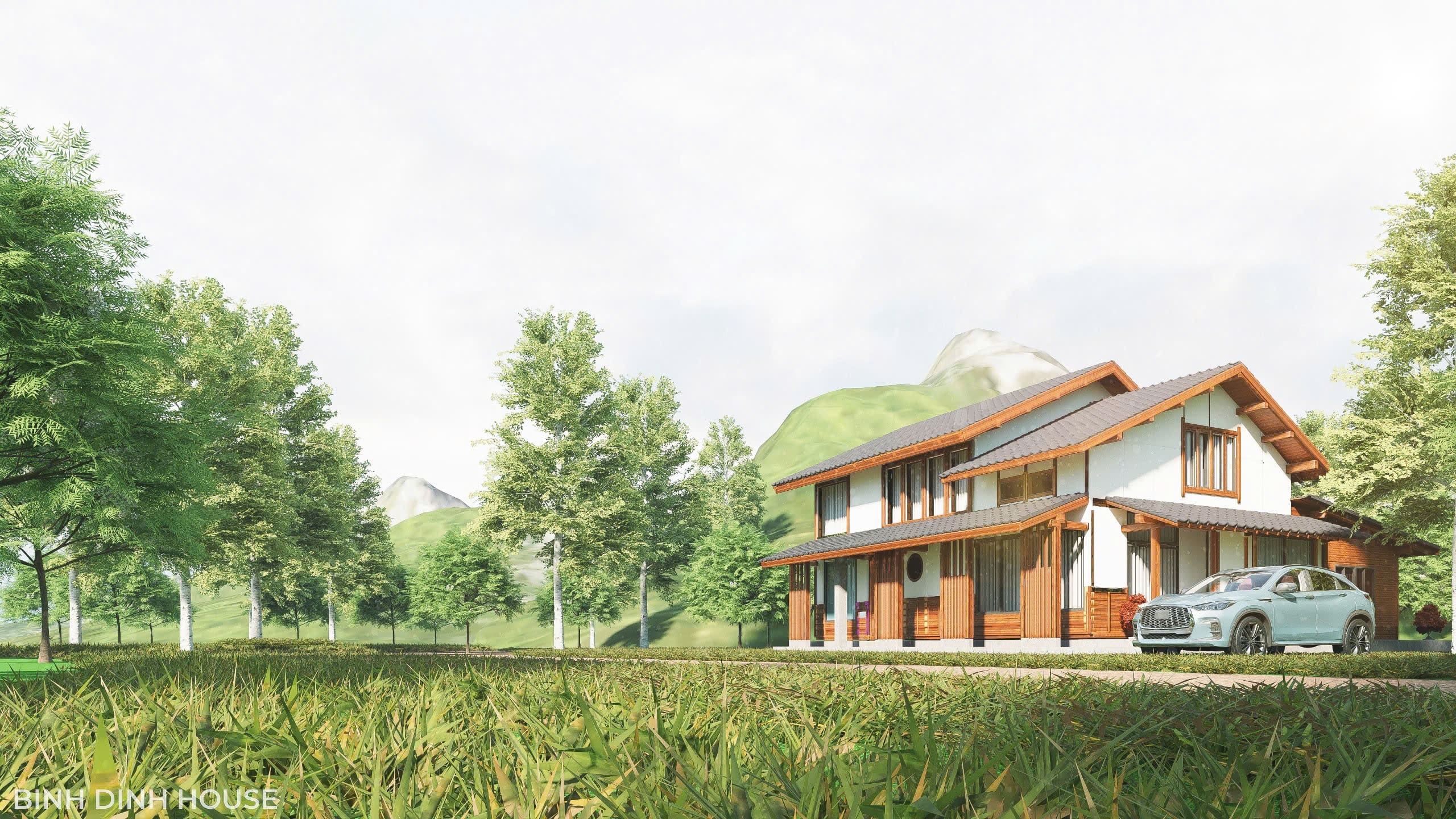 Nhà Gỗ Nhật 2 Tầng TAKIKAWA03 - Hình ảnh 9