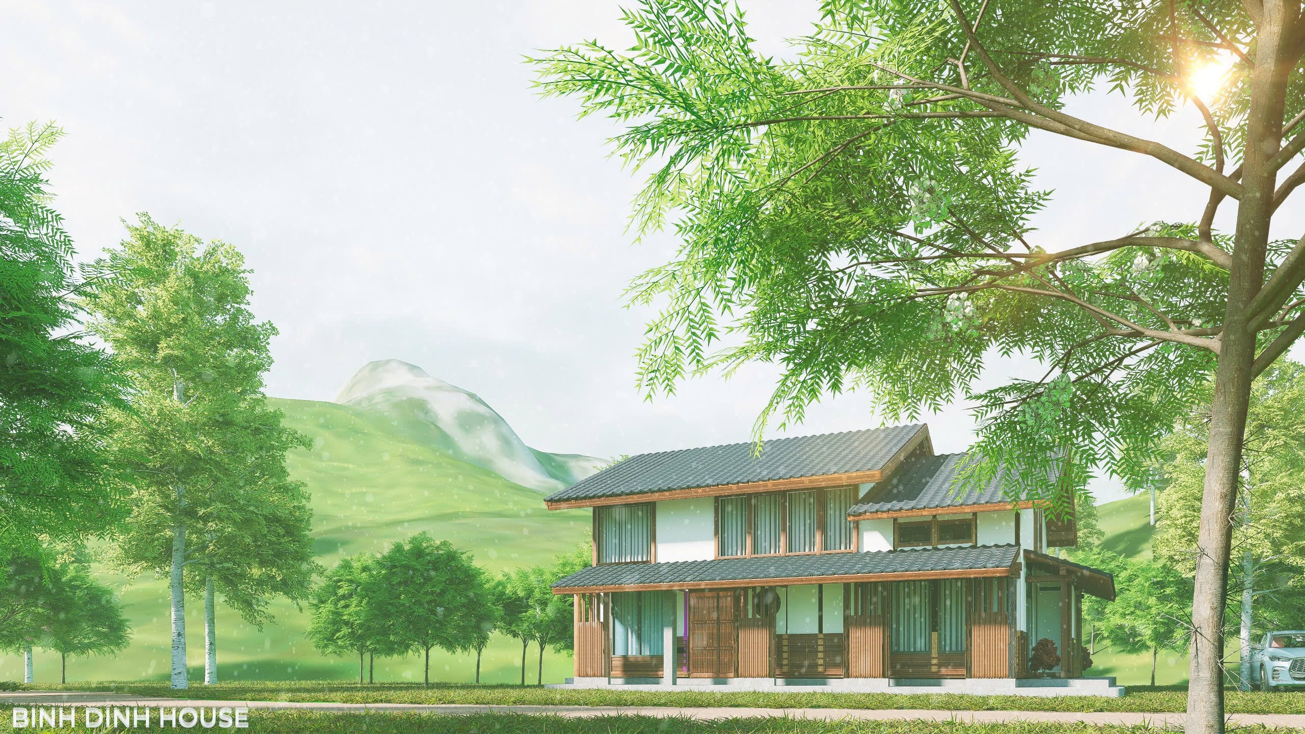 Nhà Gỗ Nhật 2 Tầng TAKIKAWA03 - Hình ảnh 6