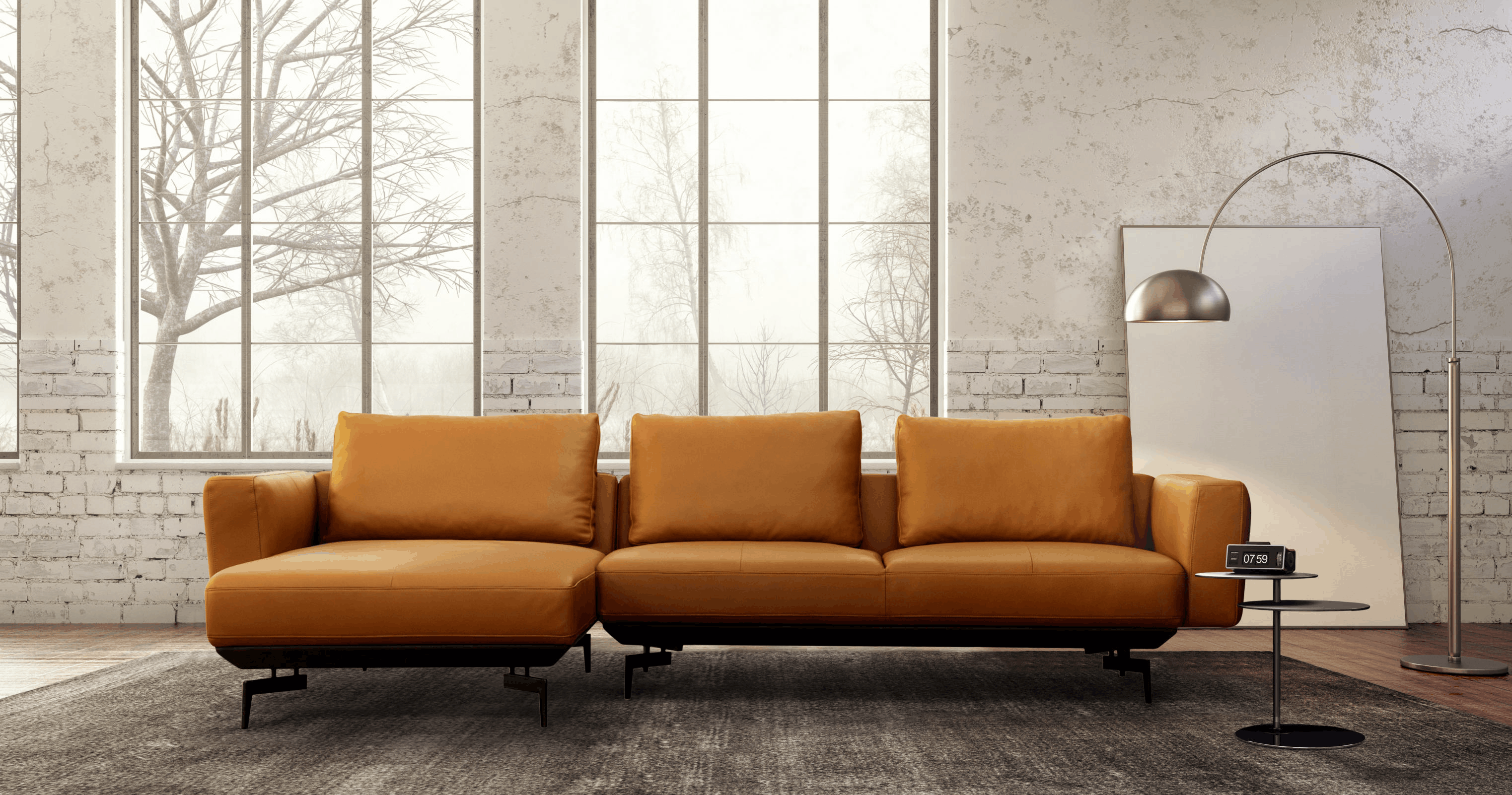 Bộ Sofa Da VE2936A– Nhập Khẩu Nhật Bản - Hình ảnh 2