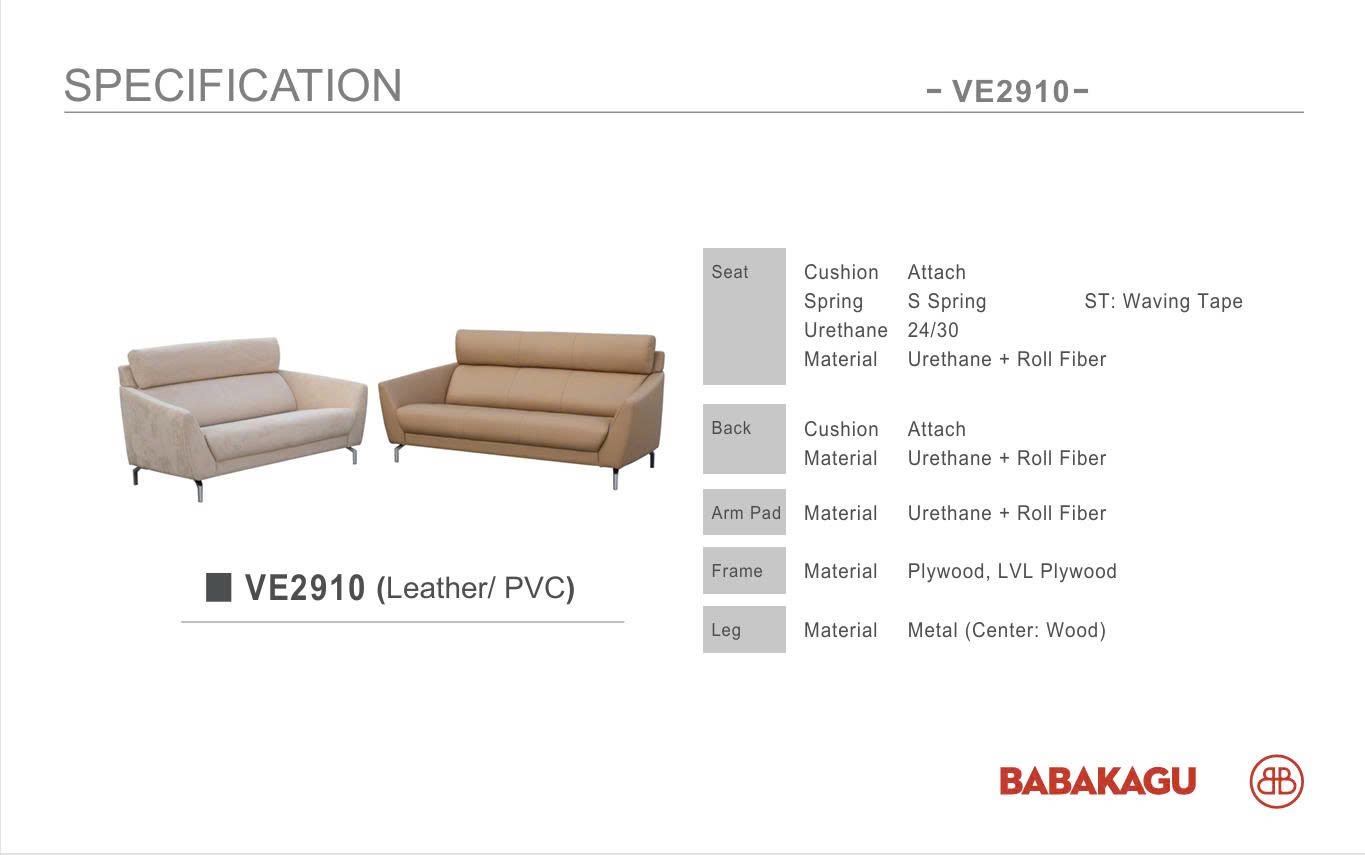 Sofa VE2910 Nhật Bản – Thiết kế tinh giản, êm ái và bền bỉ - Hình ảnh 2